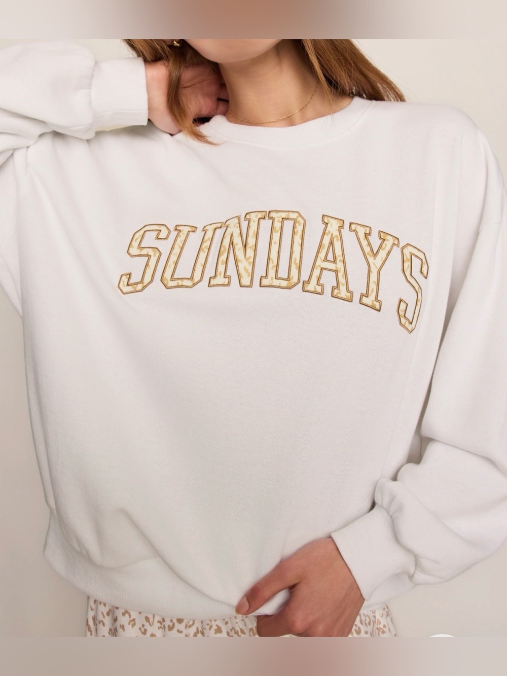 Z Supply Sundays Wild Sweatshirt Size XL Brand New
